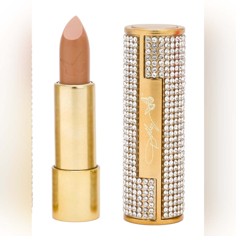 🆕 DOLLY PARTON'S Heavens Kiss Birthday Suit Rhinestone Studded Lipstick